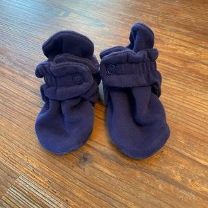 Zutano Cotton Baby Booties / Size 12 months